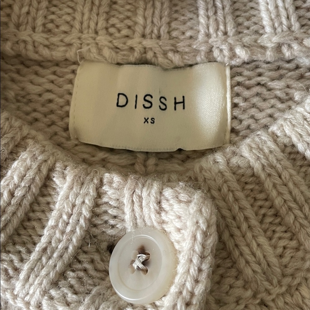 DISSH | Tom Chalk Knit Cardigan - Picture 9 of 11